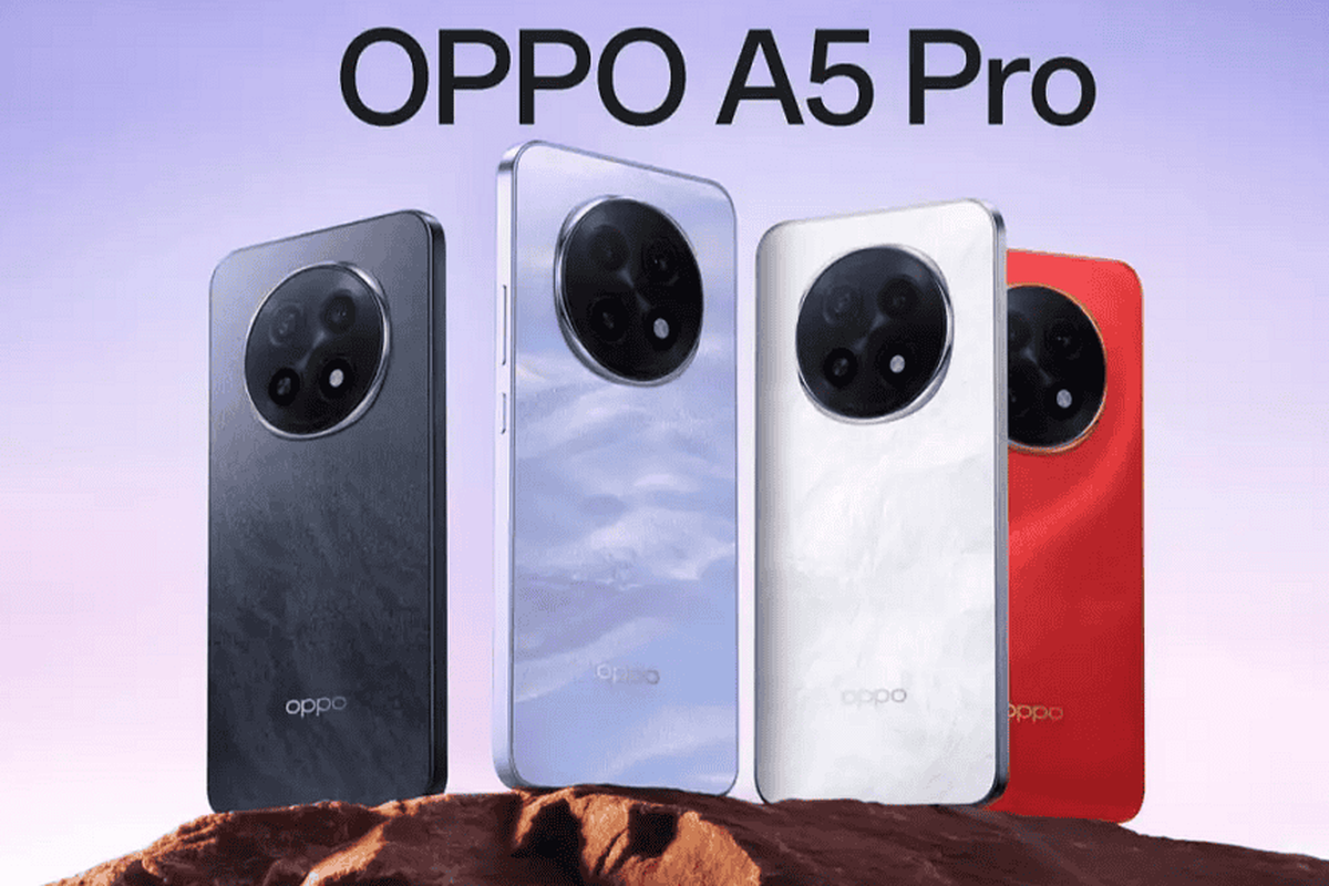 Spesifikasi dan Harga OPPO A5 Pro: Layar AMOLED 120Hz & Baterai 6.000 mAh