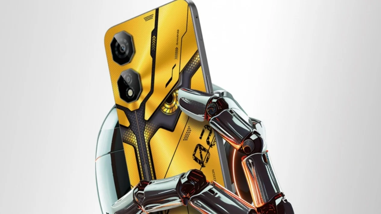 Tampilan futuristik Nubia Neo 3 GT HP Gaming Terbaik dengan RGB dan layar AMOLED