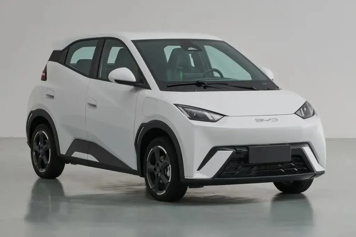 Mobil listrik murah BYD Seagull dengan desain futuristik