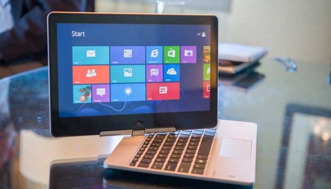HP EliteBook Revolve laptop convertible ringan dan fleksibel untuk profesional