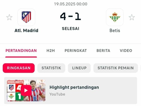 Flashscore: Solusi Tepat untuk Dapatkan Skor Pertandingan Secara Langsung!
