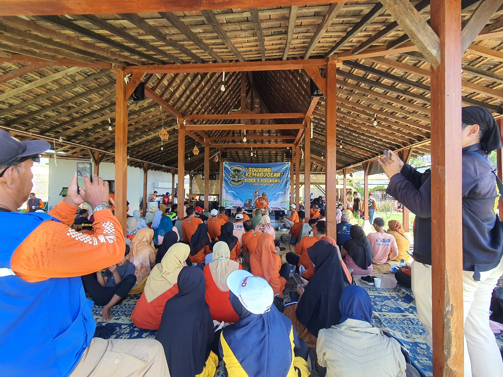 Touring Kemadjoean Bersama Bikersmu Chapter Klaten Eratkan Silaturahmi, Makmurkan Masjid, Cabang Dan Ranting Muhammadiyah