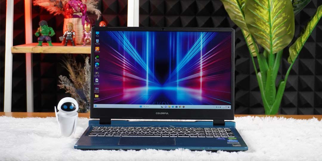 COLORFUL EVOL P15-23 laptop gaming stylish dengan desain futuristik dan performa tinggi