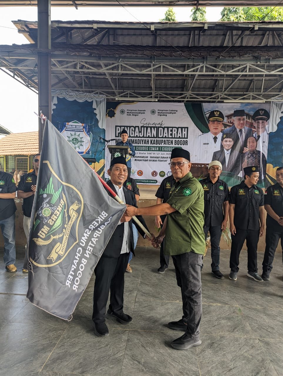 BikersMu Chapter Kabupaten Bogor Resmi Dilantik oleh Ketua PDM, H. Ahmad Yani, S.H.I., M.E. Sah Melaju dalam Dakwah Komunitas dan Hobi Motoran