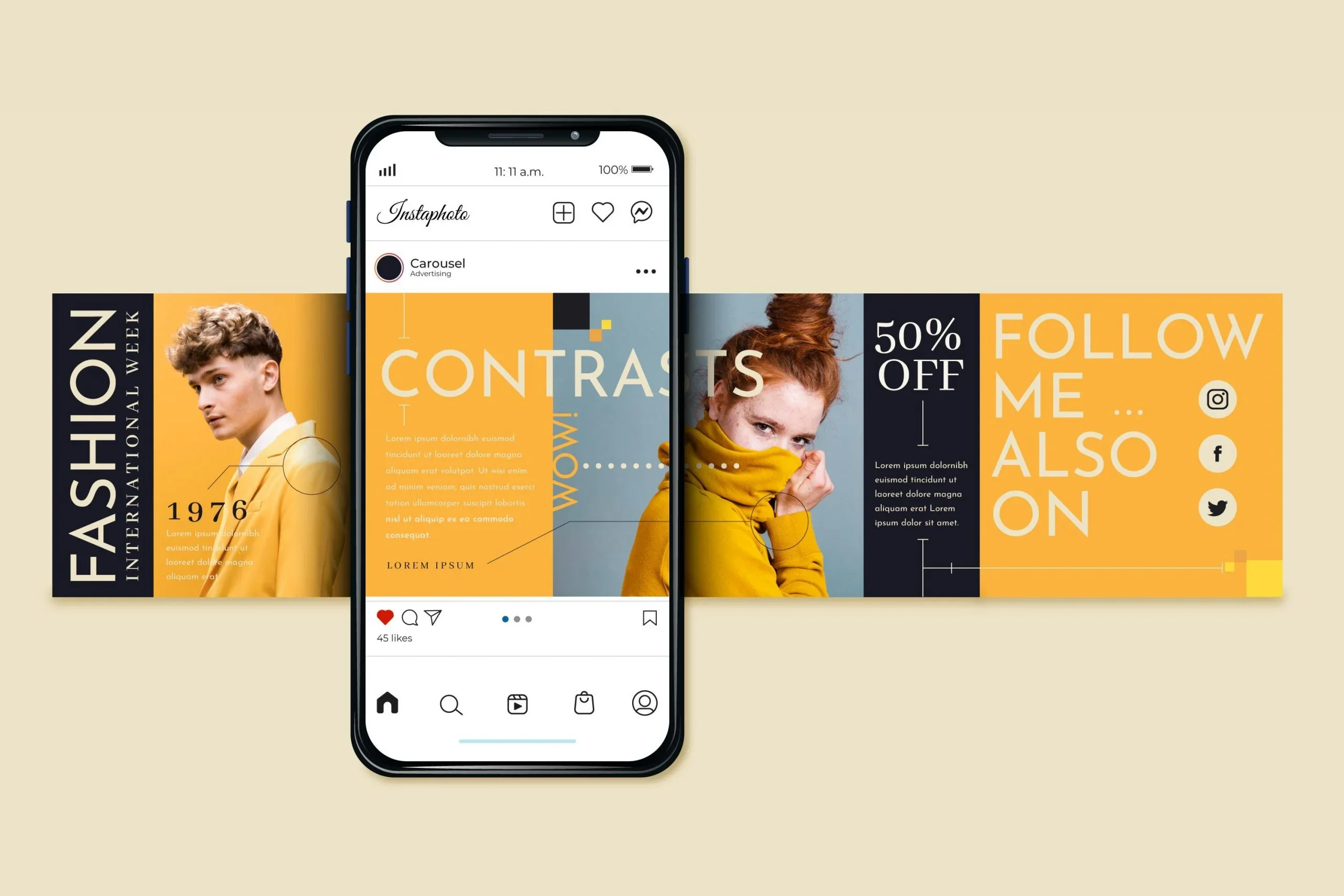 Ukuran Feed Instagram 2025