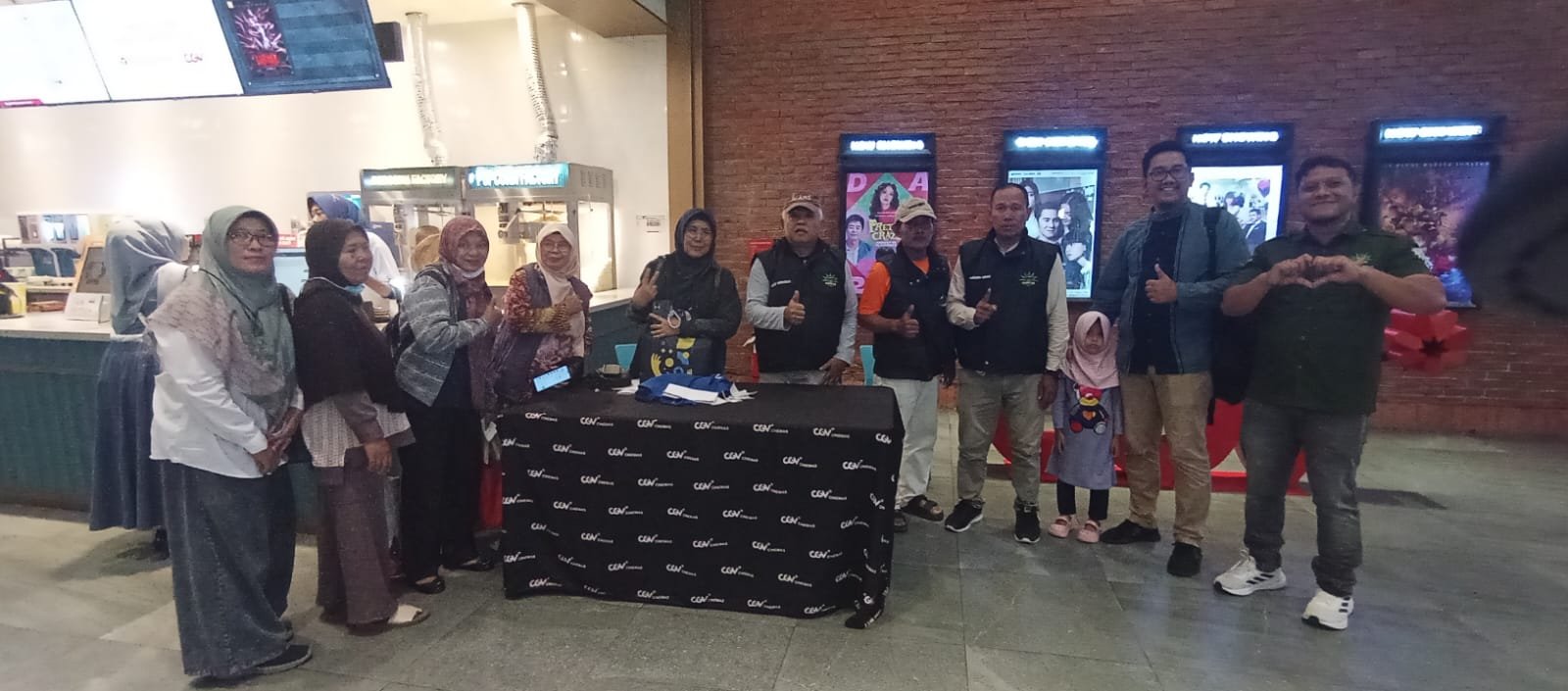 BikersMu Chapter Depok Gelar Nobar Film Hanya Namamu dalam Doaku di CGV D’Mall
