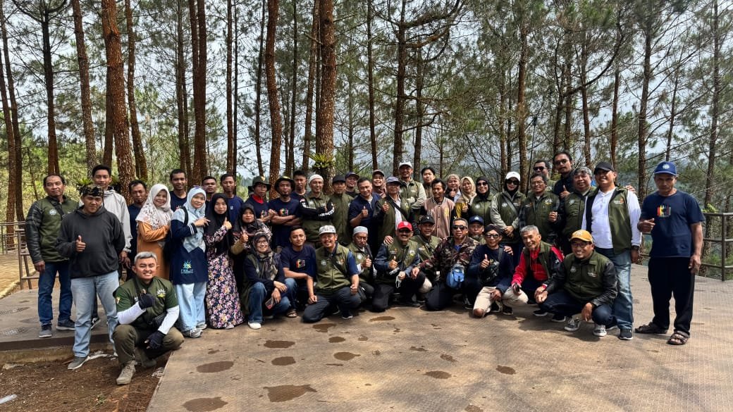 BikersMu Chapter Wonosobo Jateng Gelar Touring Silaturahmi dan Tadabbur Alam di Gunung Lanang, Salurkan 66 Mushaf Al-Qur’an