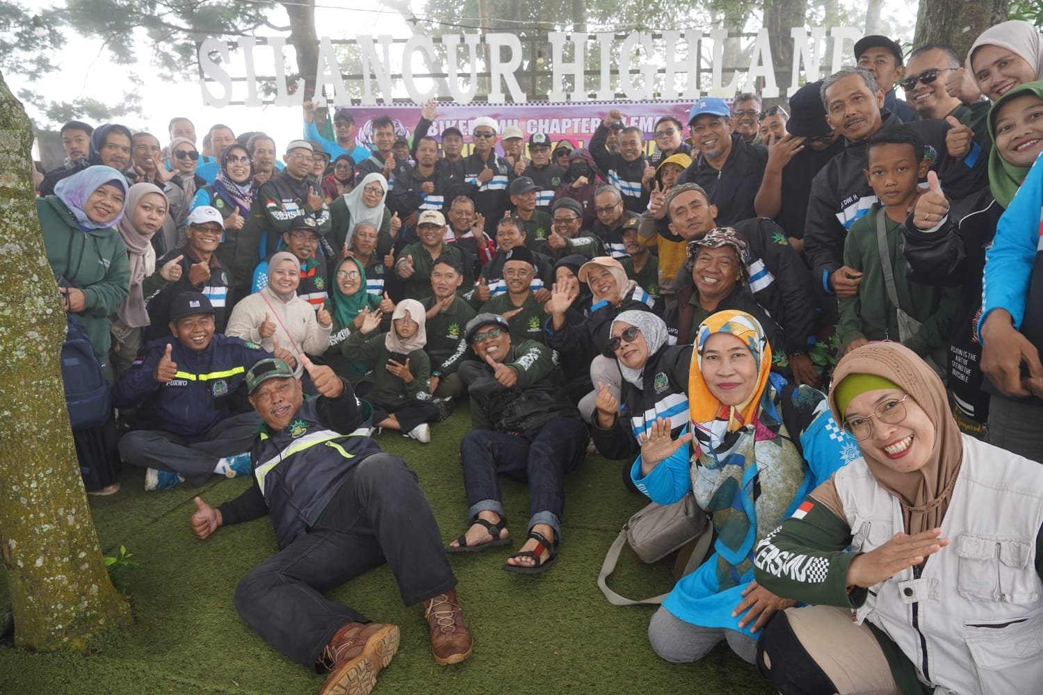 Acara MadangMu dalam giat 'Tour de Silancur' BikersMu Chapter Sleman, Korwil DIY