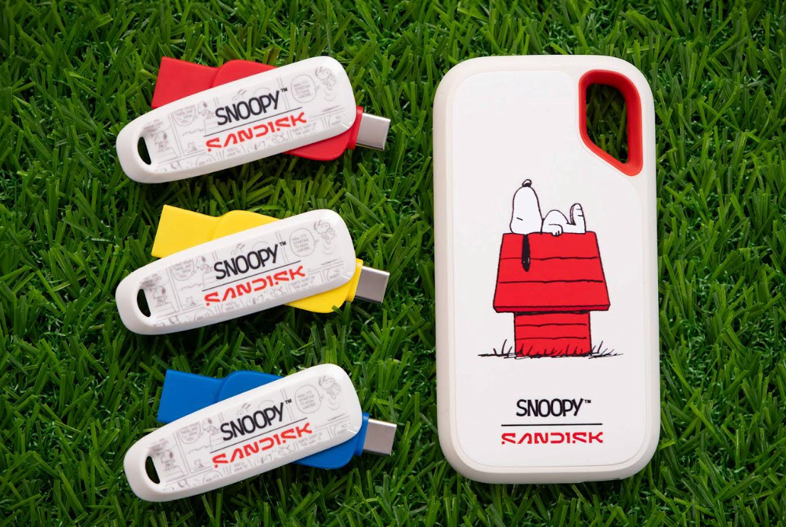 Edisi Terbatas! SanDisk Luncurkan SSD dan Phone Drive Bertema Snoopy