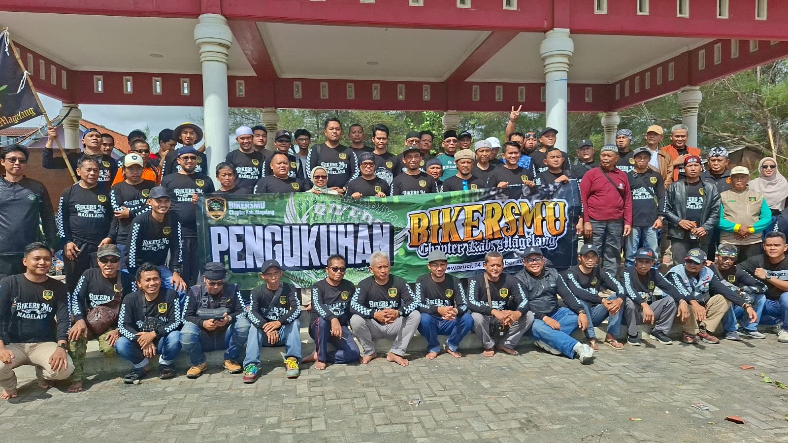 PP Bikersmu Kukuhkan Chapter Magelang Dari Pesan Ibadah hingga Komitmen Keselamatan Jalan Raya