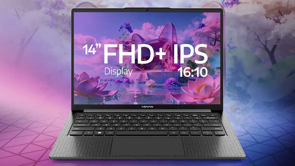 Advan Workplus AI Resmi Meluncur, Laptop Mid-Range dengan Performa Tinggi untuk Produktivitas Modern