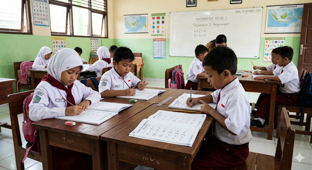 25 Contoh Soal Matematika Kelas 1 SD Lengkap dengan Jawaban dan Pembahasan