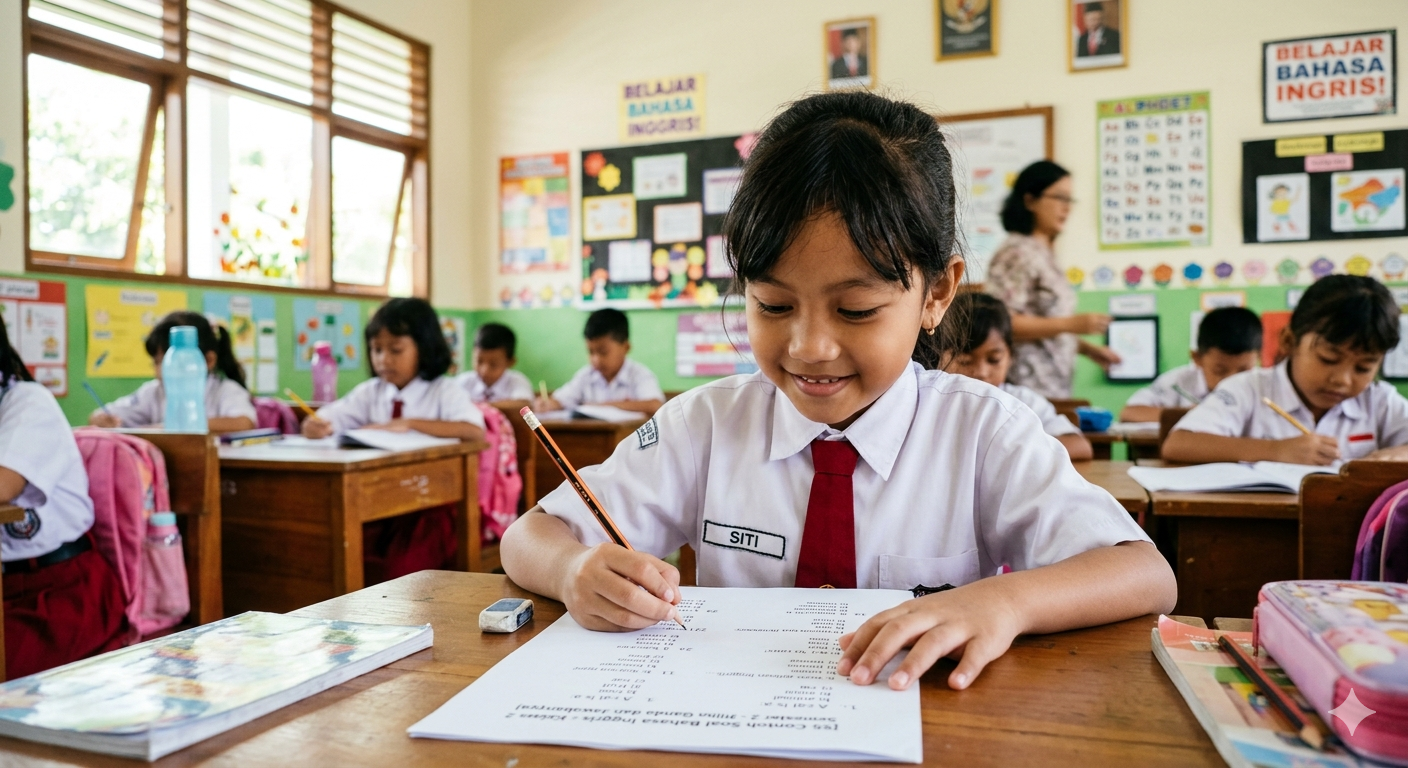 55 Contoh Soal Bahasa Inggris Kelas 2 Semester 2 Pilihan Ganda dan Jawabannya