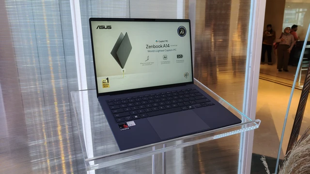Asus Zenbook A14 OLED Resmi Meluncur di Indonesia, Laptop ARM Premium dengan Bobot di Bawah 1 Kg