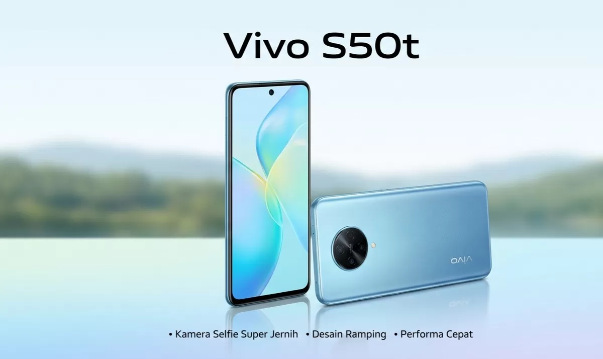 Vivo S50t Resmi Meluncur, Spesifikasi Mirip S50 dengan Harga Lebih Murah