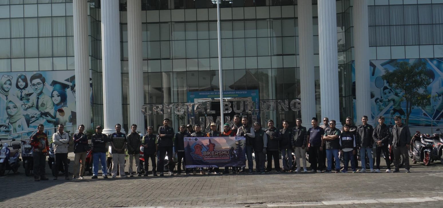 BikersMu Chapter Kudus Bersama BikersMu Chapter Pati juga Jepara Gelar Touring Dakwah dan Sosial Filantropi di Kawasan Muria Raya