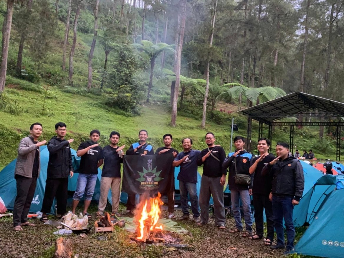 Motor Camping BikersMu Chapter Tulungagung Korwil Jatim Pererat Soliditas Pengurus Baru