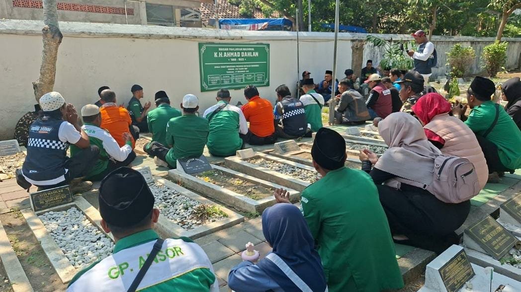 BIKERSMU Chapter Kabupaten Magelang Membersamai Ziarah Napak Tilas, Perkuat Ukhuwah Bersama GP Ansor dan Pemuda Muhammadiyah Muntilan