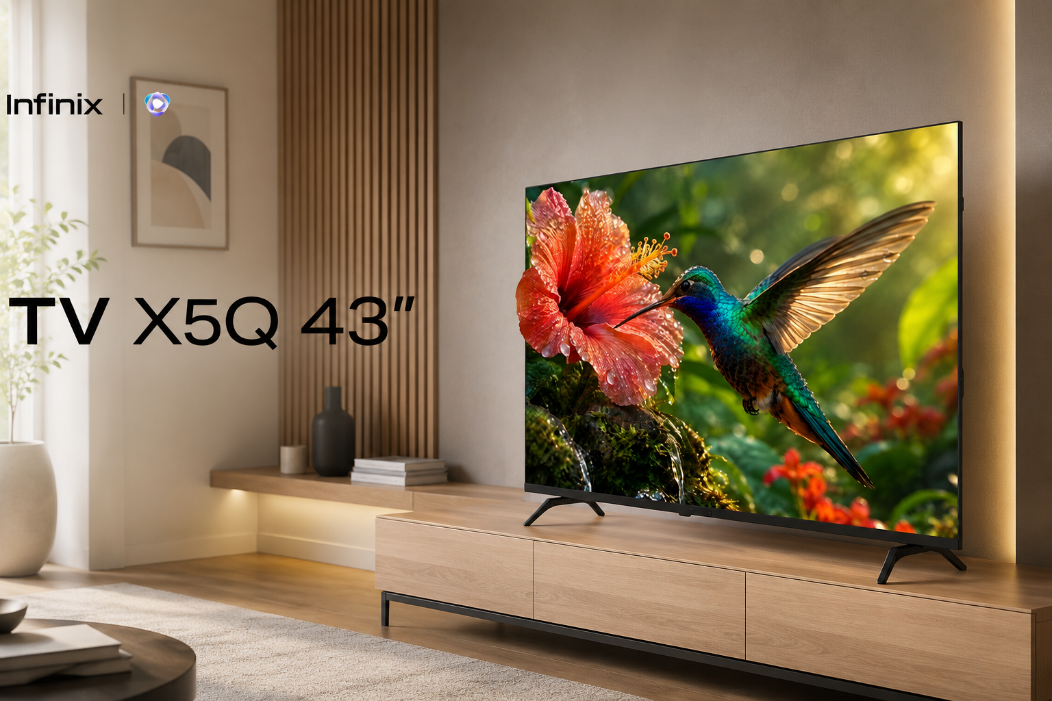 Infinix TV X5Q 43 Inci Resmi Dijual di Indonesia, Smart TV QLED Rp3 Jutaan dengan Google TV 5.0