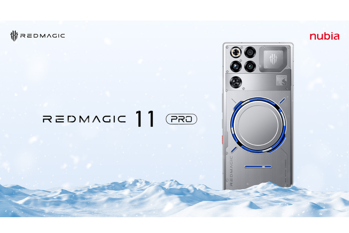 Redmagic 11S Pro Resmi di Indonesia, Bawa Baterai 7.500 mAh dan Kipas 24.000 RPM