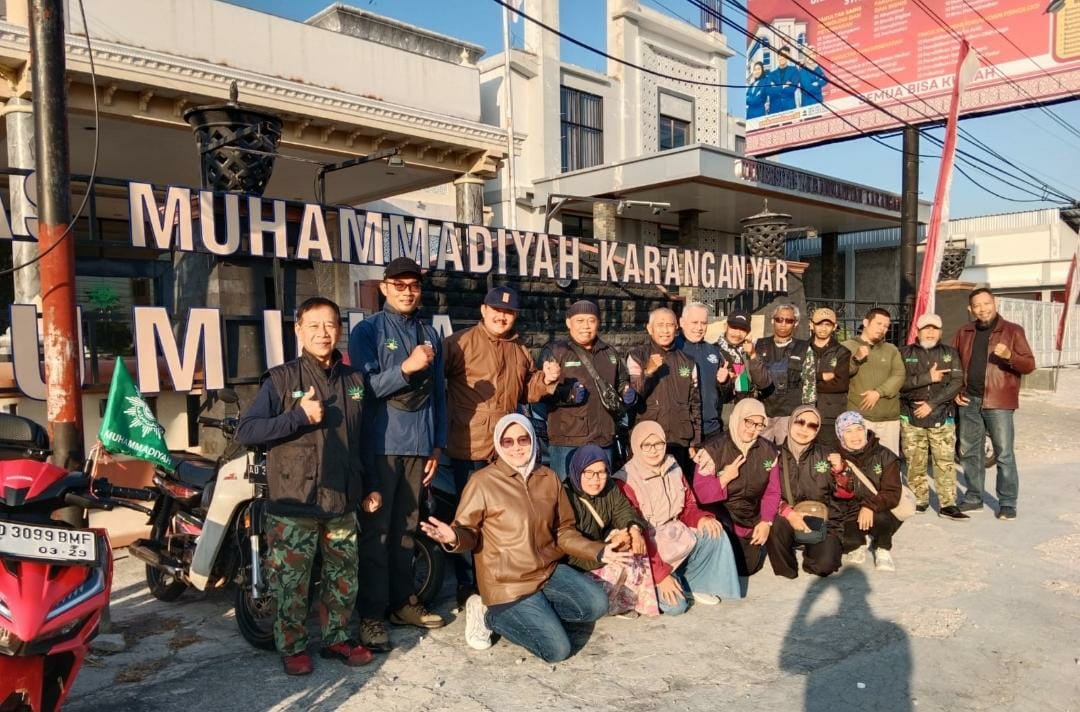 Rihlah Maulid Nabi BikersMU Chapter Karanganyar Menjaga Ukhuwah, Menikmati Alam, Menguatkan Gerakan