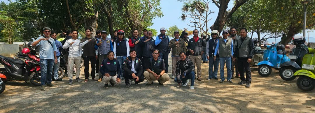 Songsong Kepengurusan BikersMu Chapter Jepara, 33 Peserta Bersatu di Pantai Bandengan