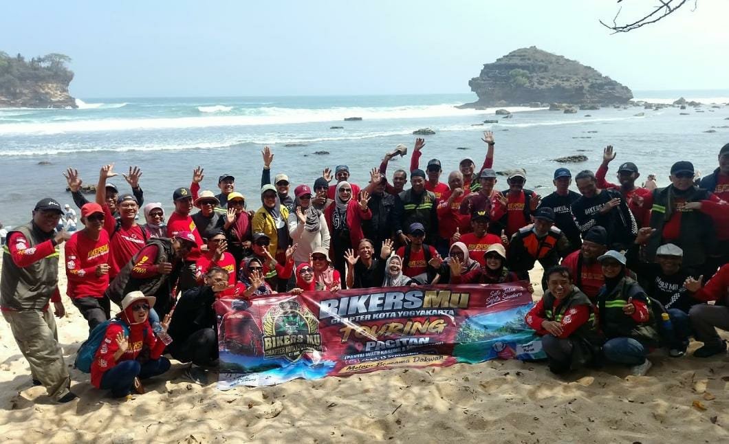 BikersMu Chapter Kota Yogyakarta Tadabbur Alam Road to Pacitan, Perkuat Spirit Dakwah Berkemajuan Melalui Silaturahmi dan Kepedulian Alam