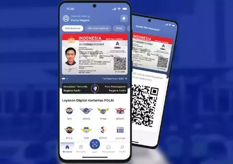 Cara Menggunakan SIM dan STNK Digital Saat Dokumen Fisik Tertinggal