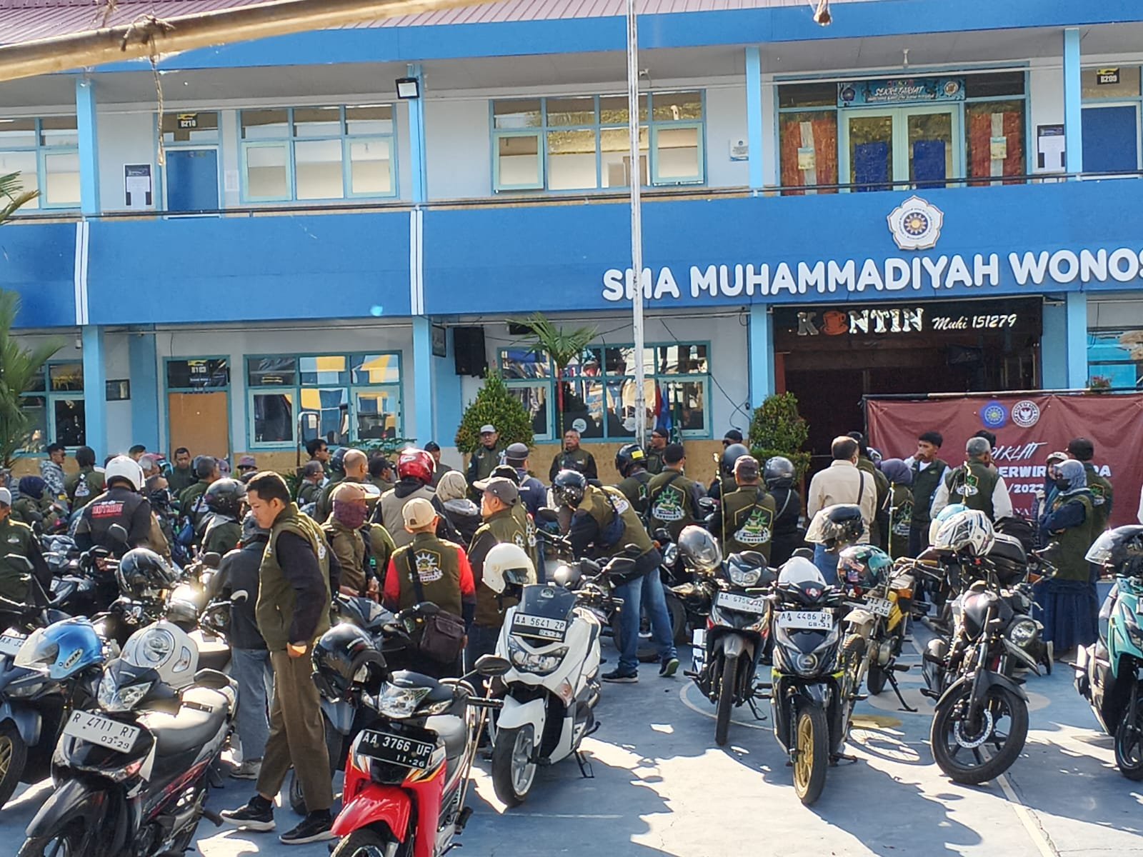 Ratusan Anggota BikersMu Chapter Wonosobo Gelar Touring ke-8 Menuju Pantai Jetis Cilacap