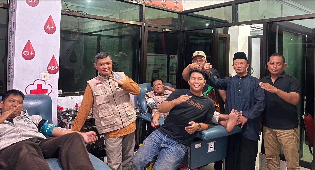 Tingkatkan Kepedulian Sosial, BikersMu Chapter Sragen Gelar Aksi Donor Darah
