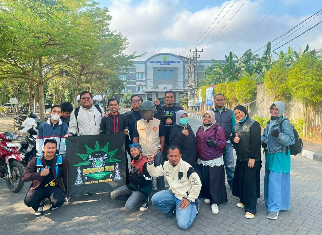 Agenda Touring dan Ngaji Bareng Sinergi Pemuda Muhammadiyah Kebumen dan BikersMu Chapter Kebumen